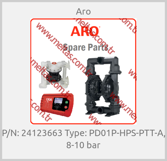 Aro-P/N: 24123663 Type: PD01P-HPS-PTT-A, 8-10 bar