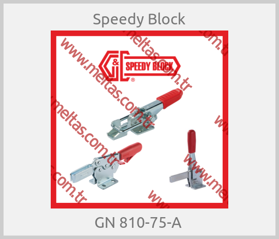 Speedy Block - GN 810-75-A 