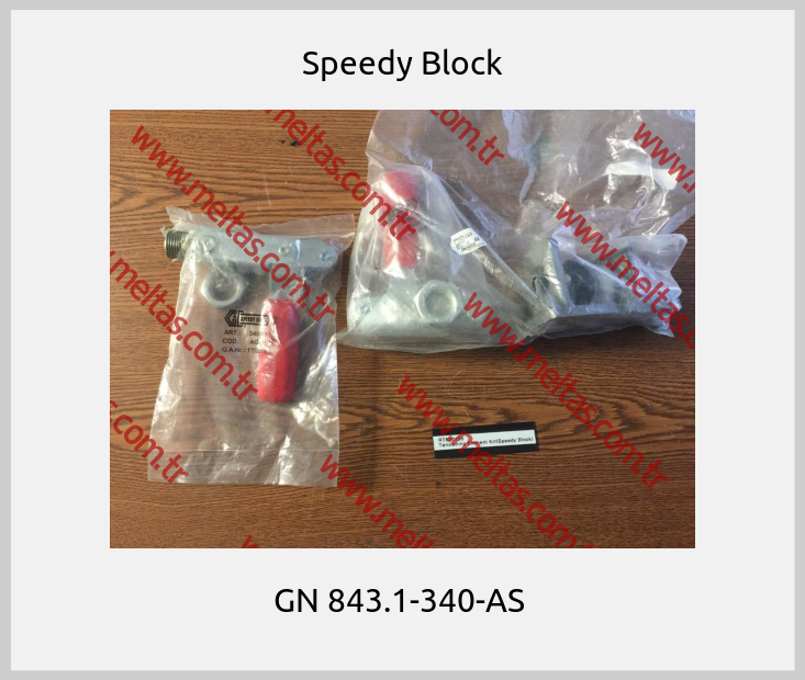 Speedy Block - GN 843.1-340-AS 