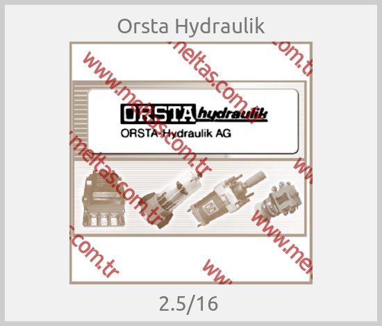 Orsta Hydraulik-2.5/16 